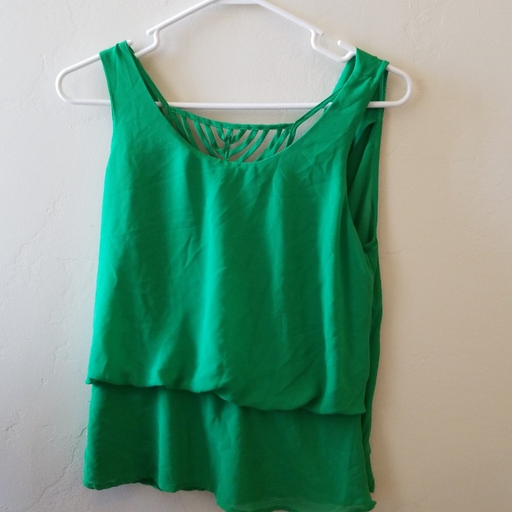 Naked Zebra green blouse
